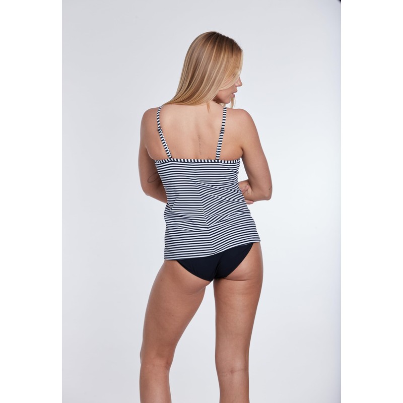 Sunflair Women's City Inka Tankini, Black (Schwarz/Weiss 901), 42B