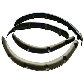 EZGO RXV Standard Golf Cart Fender Flares (Front and Rear) - Set of 4 pcs