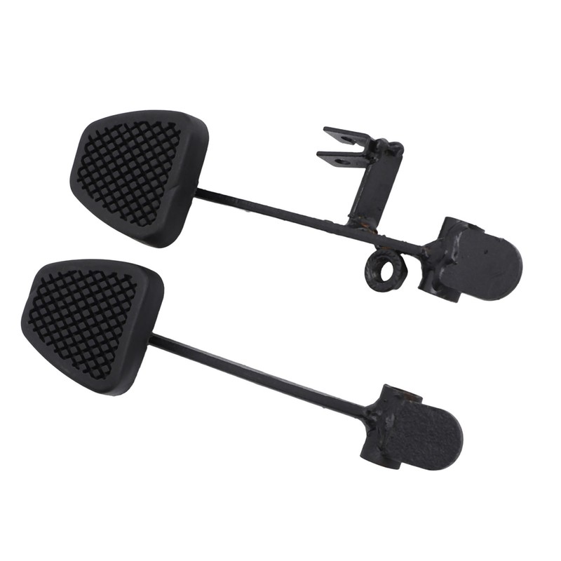 Throttle Brake Pedal Durable Metal Rubber Gas Accelerator Pedal for