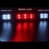 Xinctai 1PC High Mount LED Rear 3rd Third Brake Light