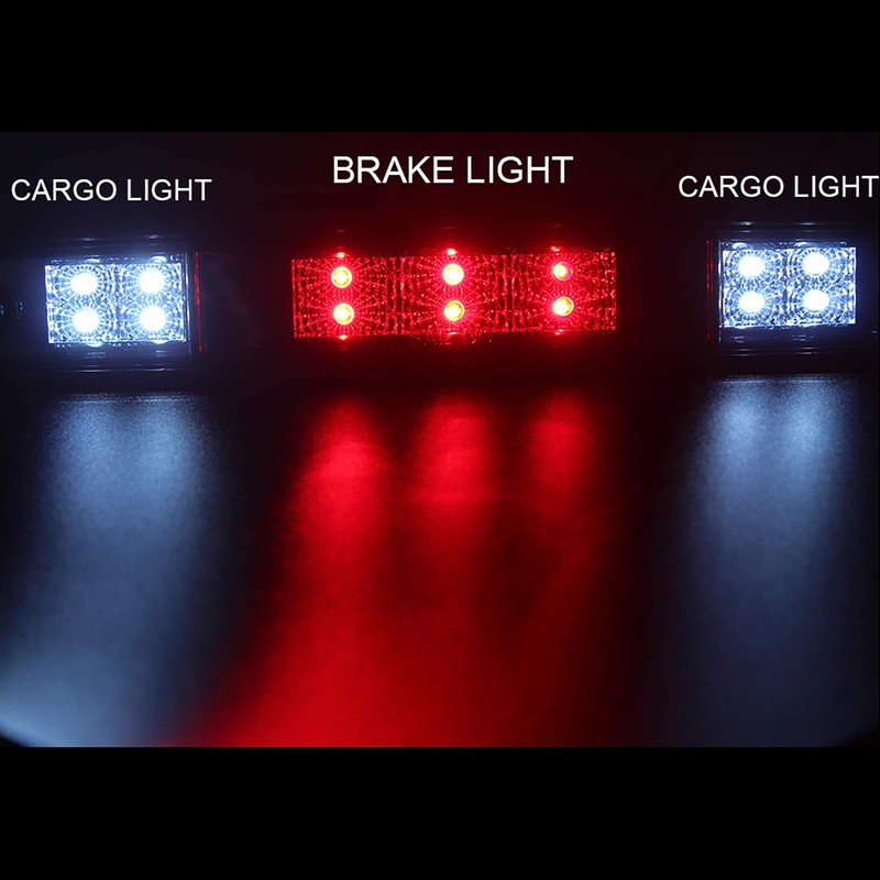 Xinctai 1PC High Mount LED Rear 3rd Third Brake Light