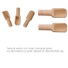Mini Wooden Spoons, 5PCS Mini Bath Salt Spoon, Wooden Scoops