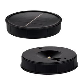 2 Pack Solar Lights Replacement Top DIY Solar Lights Panel for Outdoor Solar Lights