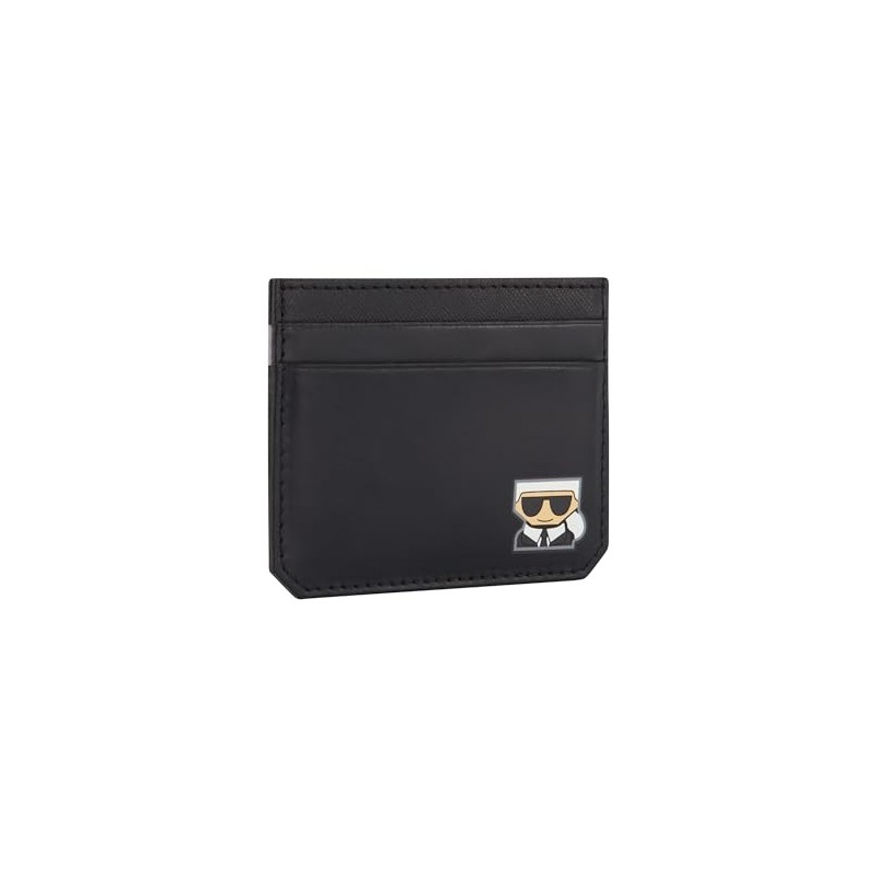 Karl Lagerfeld Paris Men's Split Leather Kocktail Karl Head Logo