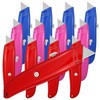 12 Pcs Box Cutters Retractable Heavy Duty, Aluminum Alloy Utility