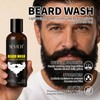 Beard Wash and Conditioner Set for Men,Natural Plant-Based Formula with