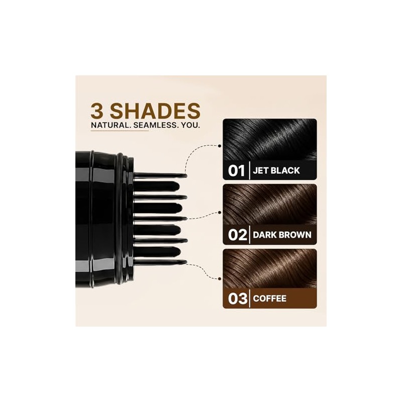 Herbishh Barra de tinte de cabello con peine integrado (0.53