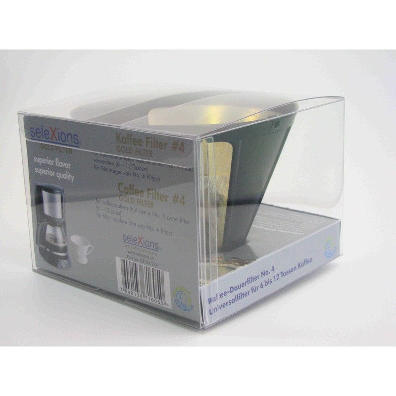 seleXions GF2S Gold Small 2 – 6 Cups with Non-Stick