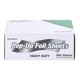 Aluminum Foil 9" x 10-3/4" Interfolded Foil Sheets - 3000 / CS