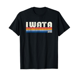 Retro Vintage 70s 80s Style Iwata, Japan T-Shirt