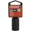 CRAFTSMAN Shallow Impact Socket, Metric, 1/2-Inch Drive, 15mm (CMMT15863)