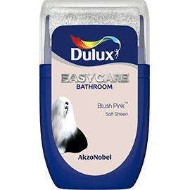 Dulux Easycare Bathroom Tester Paint, Blush Pink, 30 ml