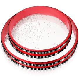 Gadpiparty Ocean Sounds Drum 2pcs Ocean Drum Wave Bead Drum Sea Sound Drum Ocean Sound Drum Percussion Drum Kids Musical Instruments with Filled Metal Balls for Home School Supplies