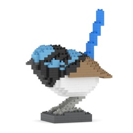 JEKCA Superb Fairywren 01S | Bird Plastic Building Blocks | Age 14+