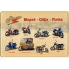 Geschenkeparadies 24 Tin Sign 20 x 30 cm Moped Oldie