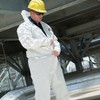 Kleenguard A35 Disposable Coveralls (38938), Liquid and Particle Protection, Hooded,