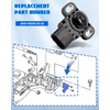 Golf Cart Throttle Position Sensor Fit for Yamaha G29 2012-Up,