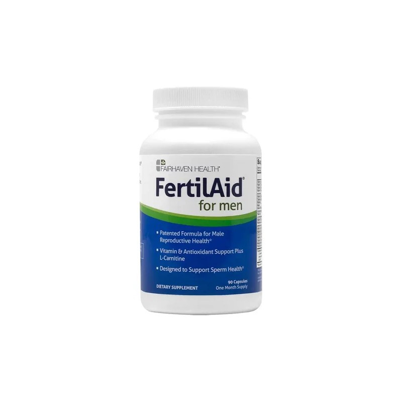 Multivitamínico Fairhaven Health Fertilaid Hombres Cápsulas Fertilidad Salud Espermática