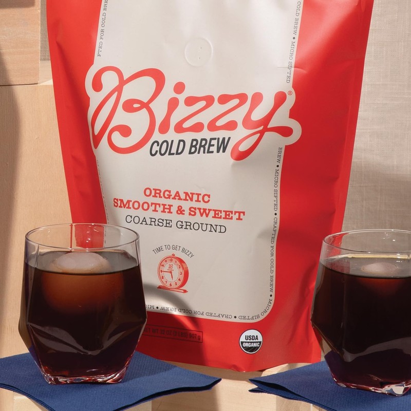 Bizzy Organic Cold Brew Coffee | Smooth & Sweet Blend