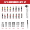greywolf GERYWOLF 24 pcs Socket Drill Bit Set, Metric Socket