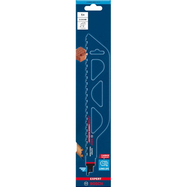 Bosch Bosch 1x EXPERT Hollow Brick S1243HM S?bels?geblatt (fr Hohlziegel-Blockstein,