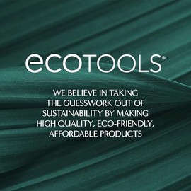 Ecotools - Herramientas exfoliantes faciales, Cepillo de limpieza profunda, paquete de 2