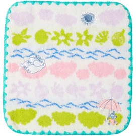 Marushin 1405027800 Mini Towel, Moomin, Puka Puka Cloud, Northern Europe