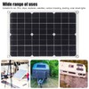 20W Solar Panel Kit Monocrystalline Photovoltaic Solar Charge Controller for