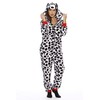 #FollowMe Adult Onesie / Pajamas, Dalmation, Large