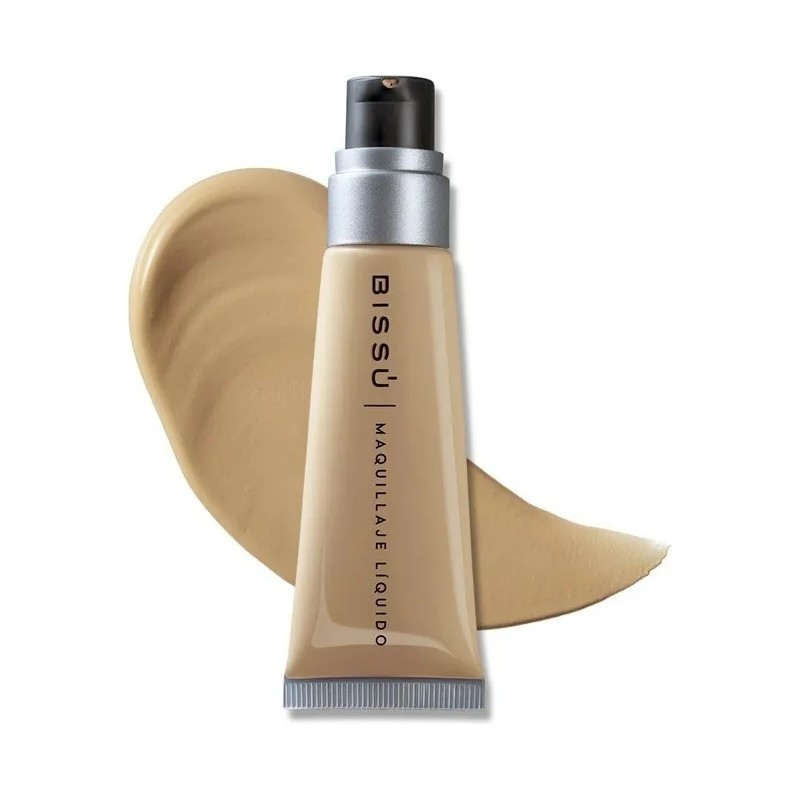 Maquillaje Lquido Biss Alta Cobertura Natural Tono 01 Vainilla