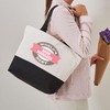 CafePress Bank Manager Gift Canvas Tote Top Zipper Closure