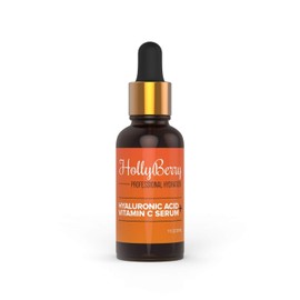 Vitamin C Serum and Hyaluronic Acid, For FACE,LIPS,NECK, Anti Wrinkle, Fine Lines, and Brighten Skin,