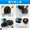 Ailunate Suitcase Tire Replacement Caster Kit, Carry Case Wheels, 4-Piece