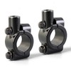 Motorcycle Mirrors Mounts 7/8" Handlebar Mirror Mount Holder Clamp Adaptor