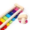 Jzhen Wooden Xylophone for Children, Perfect Glockenspiel for Children with