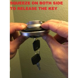 RFY Fuel Gas Tank Cap Lock For Honda Valkyrie 1500 GL1500C GL1500CF GL1500CT (97-04)