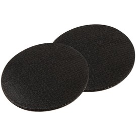 SoftTouch Self-Stick Non-Slip Surface Grip Pads - (8 pieces), 1-1/2" Round - Black