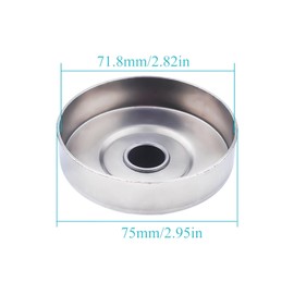 Atunee 3/8" 7T Clutch Drum Rim Sprocket Kit for Stihl 038 048 MS381 Chainsaw with Needle Bearing E-Clip Washer Repair Kit Replace 1119 00071003 95129333150