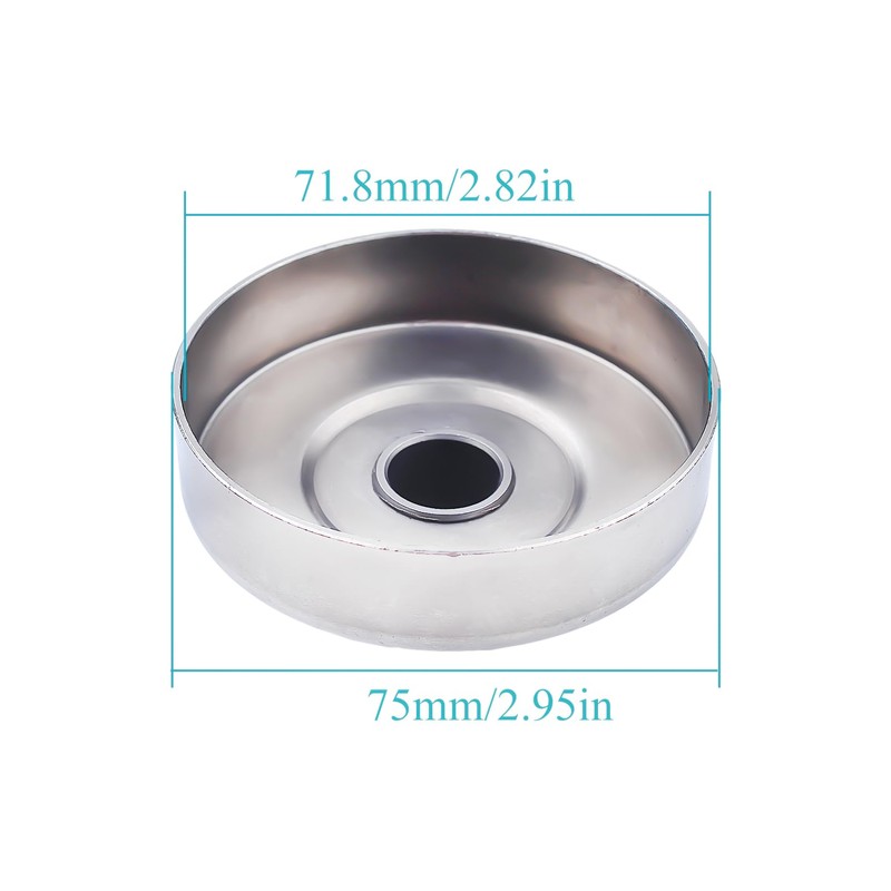 Atunee 3/8" 7T Clutch Drum Rim Sprocket Kit for Stihl