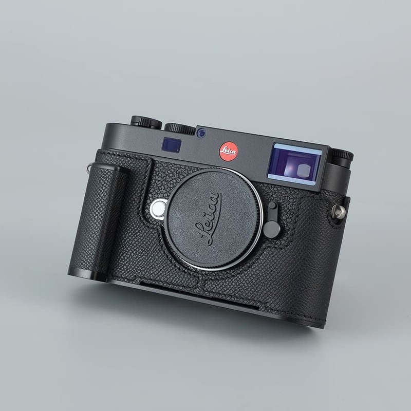 SIUTATDSH Camera Half Case for Leica M11, Vintage Metal Genuine