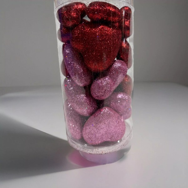 Celebrate It Valentine's Day Glitter Heart Tabletop Scatter Celebrate It