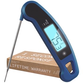 Lavatools Javelin® PRO Duo Ultra-Fast 1-Second Professional Digital Instant Read Meat Thermometer for Cooking, Auto-Rotating Backlit Display, IP65 Water Resistant, NSF Certified – Maize