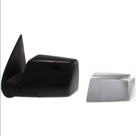 For Ford Explorer 2006 07 08 09 2010 Door Mirror Driver and Passenger Side | Pair | Power | Heated | Chrome | With Puddle Light | Replacement For FO1320418, FO1321418 | 6L2Z-17683-EAA, 6L2Z-17682-EA