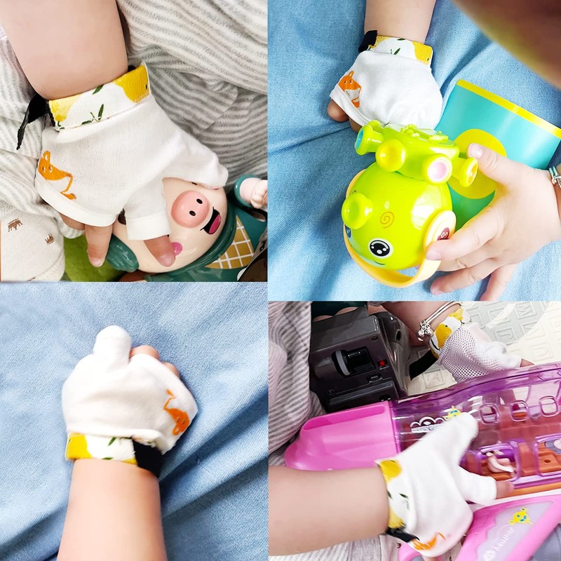 Heyshapeing Thumb Sucking Stop for Kids Chewy Gloves Stop Thumb