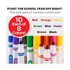 Crayola Classroom Set Broad Line Markers, 10 Each of 8