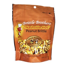 Brittle Brothers "Nashville Hot" Peanut Brittle, 5 Ounce