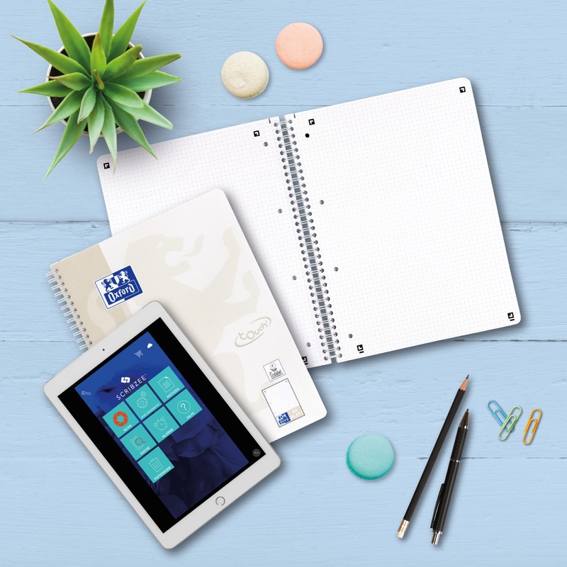 Oxford Touch Notepad A4 Dotted / Dotted 160 Pages Light