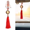 Buddha Decor Rosewood Statue Pendant Lucky Car Interior Decoration for