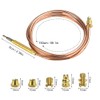 DIKEBAO 1500mm Universal Thermocouple Kits Gas Stove Thermocouple Thermocouple Flame