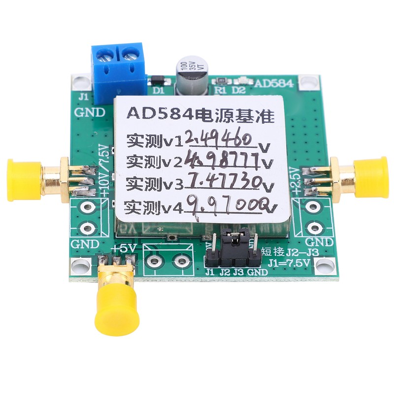Voltage Reference Module 2.5V/5V/7.5V/10V High Accuracy Electronic Component AD584